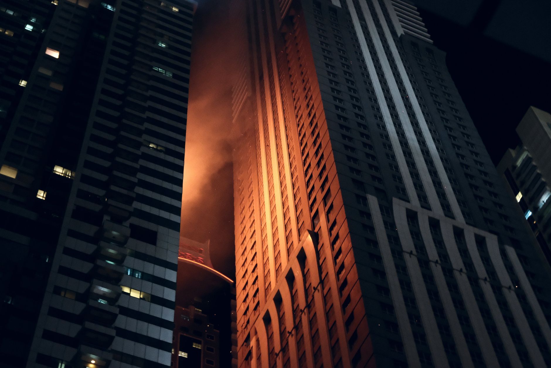 Watch: Massive Fire Engulfs Noida High-Rise, See The Terrifying Video